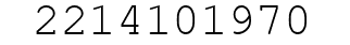 Number 2214101970.
