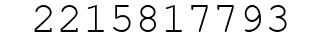 Number 2215817793.