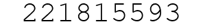 Number 221815593.