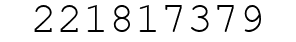 Number 221817379.