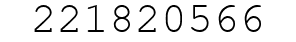 Number 221820566.