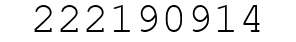 Number 222190914.