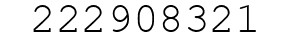 Number 222908321.