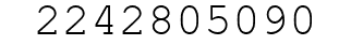 Number 2242805090.