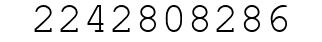 Number 2242808286.