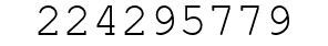 Number 224295779.