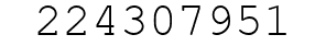 Number 224307951.