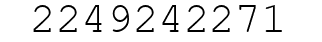 Number 2249242271.