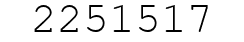 Number 2251517.