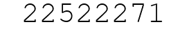 Number 22522271.