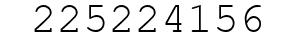 Number 225224156.