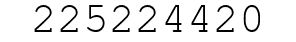 Number 225224420.