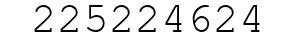 Number 225224624.