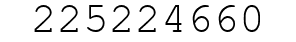 Number 225224660.
