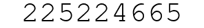 Number 225224665.