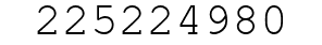 Number 225224980.