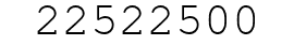 Number 22522500.
