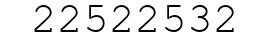 Number 22522532.