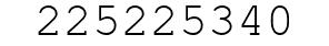 Number 225225340.