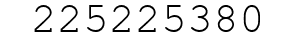 Number 225225380.