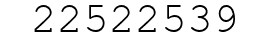 Number 22522539.