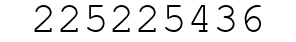 Number 225225436.