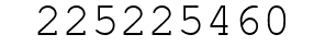 Number 225225460.
