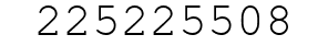 Number 225225508.