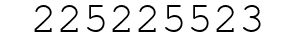 Number 225225523.