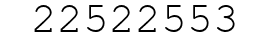 Number 22522553.