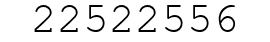 Number 22522556.