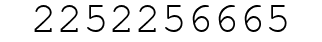Number 2252256665.