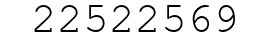 Number 22522569.
