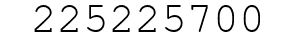 Number 225225700.
