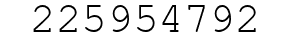 Number 225954792.