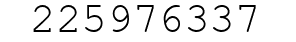 Number 225976337.