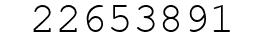 Number 22653891.