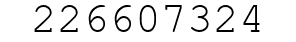 Number 226607324.