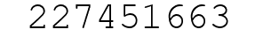 Number 227451663.