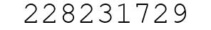 Number 228231729.