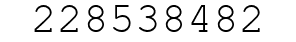 Number 228538482.
