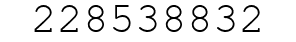 Number 228538832.