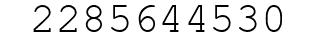 Number 2285644530.