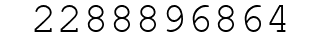 Number 2288896864.