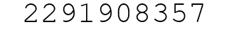 Number 2291908357.