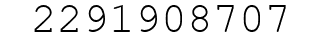 Number 2291908707.