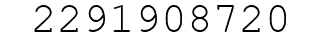 Number 2291908720.