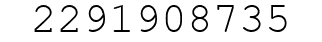 Number 2291908735.