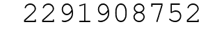 Number 2291908752.