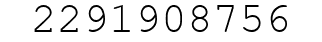 Number 2291908756.